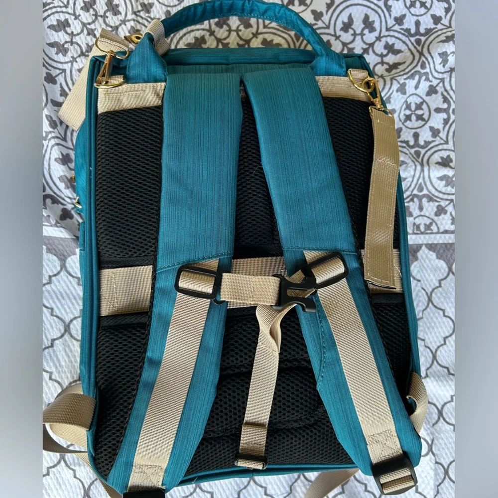 Vibrant Blue diaper backpack